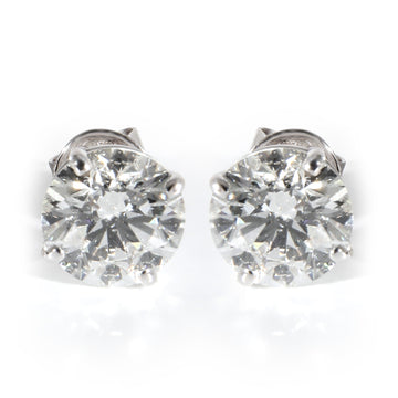 2.48 ctw GIA Diamond [I SI2] Stud Earrings in 14K White Gold