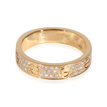 CARTIER Love Diamond Ring in 18K Yellow Gold 0.31 CTW