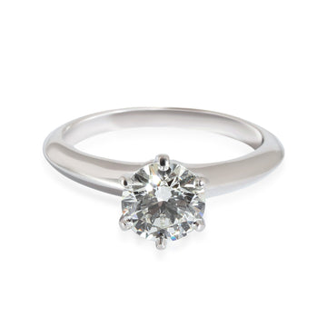 TIFFANY & CO. Tiffany Setting Engagement Ring in Platinum I VVS1 1.19 CTW