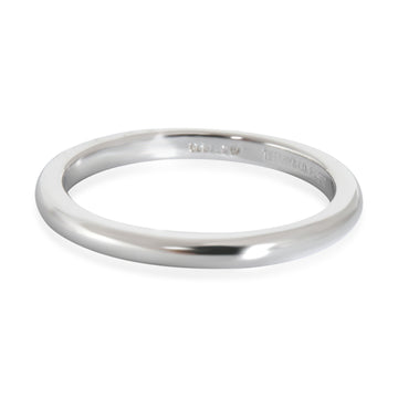 TIFFANY & CO. Tiffany 2mm Forever Band in Platinum