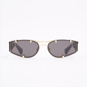 Bottega Veneta Womens BV1206S Sunglasses Black / Gold 140