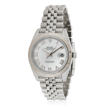 ROLEX Datejust 41 126334 Men's Watch in 18kt Stainless Steel/White Gold