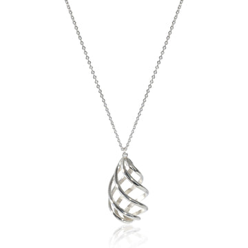TIFFANY & CO. Paloma Picasso Venezia Luce Small Pendant Necklace Sterling Silver