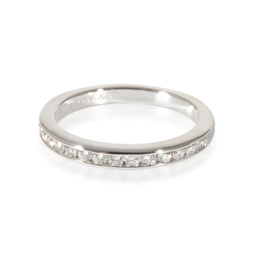 TIFFANY & CO. Forever Wedding Band in Platinum 0.24 CTW