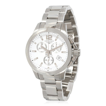 LONGINES Conquest L3.379.4.16.6 Unisex Watch in Stainless Steel