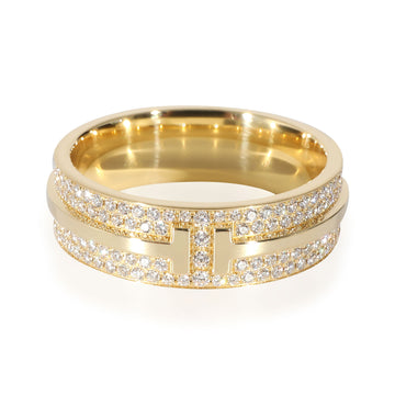 TIFFANY & CO. Tiffany T Ring in 18K Yellow Gold 0.61 CTW