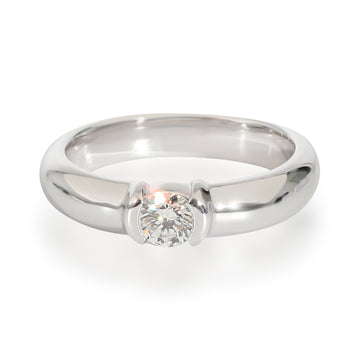 TIFFANY & CO. Etoile Diamond Engagement Ring in Platinum G VS1 0.21 CTW