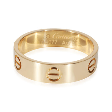 CARTIER Love Ring in 18k Yellow Gold