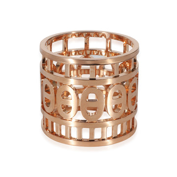 HERMES Chaine D'Ancre Ring in 18K Rose Gold
