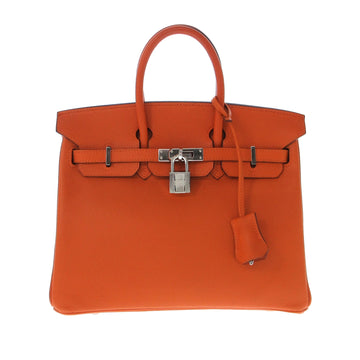 Hermes Clemence Birkin 25 Handbag
