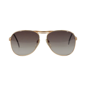 Silhouette Vintage Aviator Gold Metal Sunglasses M7019 58/16 135 Mm