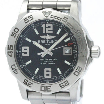 BREITLINGPolished  Colt 44 Stainless Steel Quartz Mens Watch A74387 BF569978