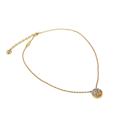 LOUIS VUITTON Collier L TO V M69643 Metal Women's Pendant Necklace [Gold,Silver]