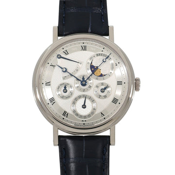 BREGUET Classic Perpetual Calendar Moon Phase 5327 5327BB/1E/9V6 Silver Men's Watch
