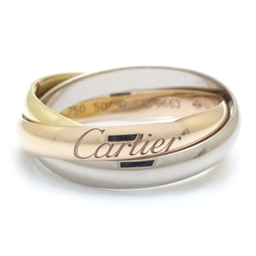 CARTIER Trinity Ring #50 3-row K18 three-color gold 291542