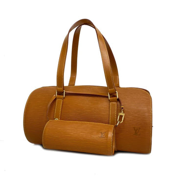 LOUIS VUITTON Handbag Epi Soufflot M52228 Zipangu Gold Ladies