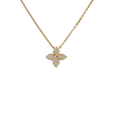 LOUIS VUITTON Star Blossom K18PG Pink Gold Necklace