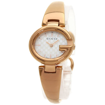 GUCCI 134.5 GG Shell Watch PGP/PGP Ladies