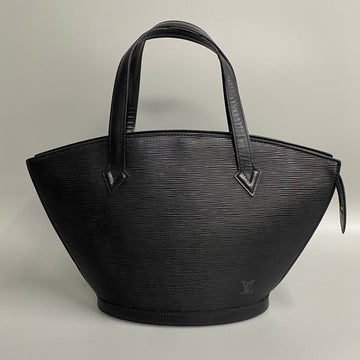 LOUIS VUITTON Saint Jacques Epi Leather Handbag Tote Bag Black 17832