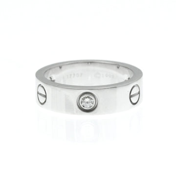 CARTIER Love Love Ring White Gold [18K] Fashion Diamond Band Ring Silver