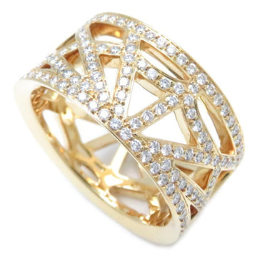 CHAUMET Attrap More Spider Diamond Ring K18YG #58 White Gold 198047