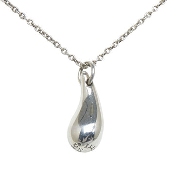 TIFFANY Teardrop Necklace SV925 Silver Women's &Co.