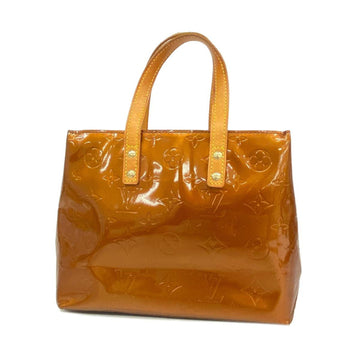 LOUIS VUITTON Handbag Vernis Reid PM M91146 Bronze Ladies