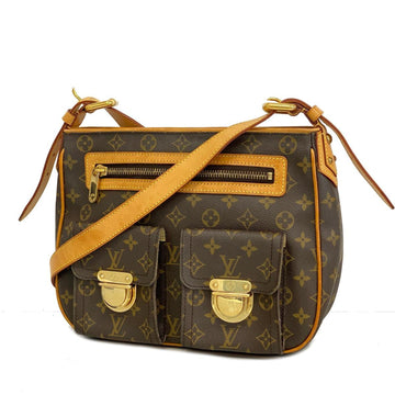 LOUIS VUITTON Shoulder Bag Monogram Hudson GM M40045 Brown Ladies