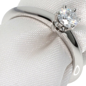 TIFFANY Solitaire 1P Diamond Ring, Platinum PT950, Women's, &Co.