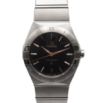 OMEGA Constellation Wrist Watch 131.10.36.60.01.001 Quartz Black Stainless Steel 131.10.36.60.01.001