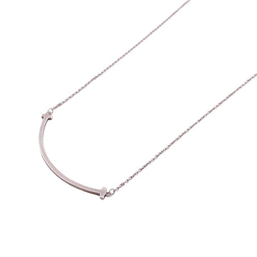 TIFFANY&Co.  T Smile 925 1.9g Necklace Silver Women's Z0005014