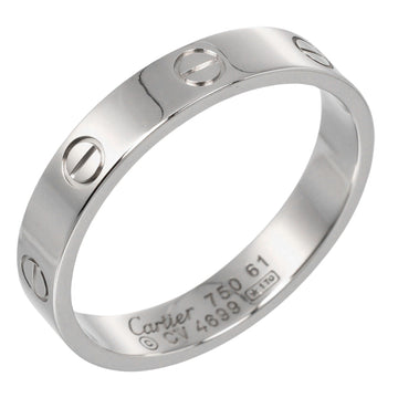 CARTIER Love Wedding Ring Size 20 K18 WG White Gold Approx. 5.2g I122924025