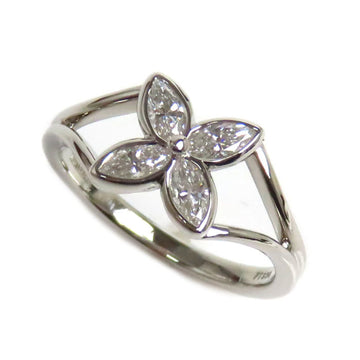 TIFFANY & Co.  Pt950 Platinum Victoria Diamond Ring, Diamond, Size 6.5, 3.1g, Women's