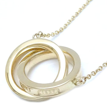 TIFFANY&Co.  1837 Interlocking Circle Necklace K18YG Yellow Gold 291812
