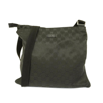 GUCCI Shoulder Bag 132999 Nylon Black Women's