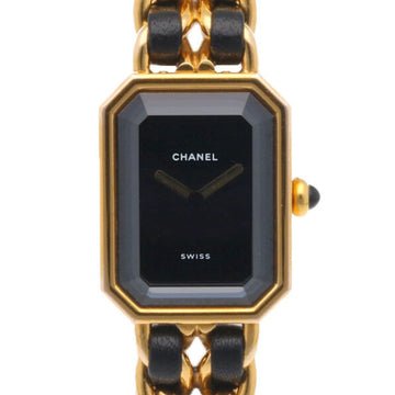CHANEL Premiere L Watch GP H0001 Quartz Ladies  Bracelet
