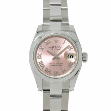 ROLEX Datejust 179160 Random Number Roulette Ladies Watch Pink Automatic Self-Winding