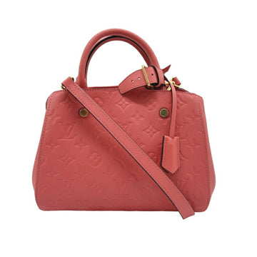 LOUIS VUITTON Handbag Shoulder Bag Monogram Emprene Montaigne BB Blossom Women's M42295