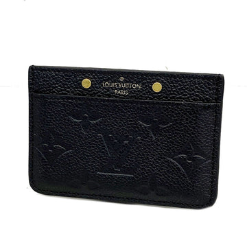 LOUIS VUITTON Business Card Holder/Card Case Monogram Empreinte Porte Carte Sample M69171 Noir Ladies