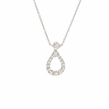 HARRY WINSTON Loop Extra Large Diamond - Women's Pt950 Platinum Necklace