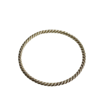 TIFFANY&Co.  Twist Bangle Silver 925 K18 Gold Bracelet 08094