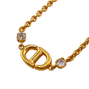 CHRISTIAN DIOR Dior N1823 CDNCY Necklace Gold Women's Z0005942