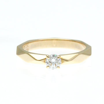 BOUCHERON Facette Ring 1P Diamond Pink Gold [18K] Fashion Diamond Band Ring Pink Gold