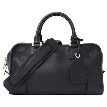 LOEWE Bag Ladies Brand Handbag Shoulder 2way Amazona 28 Anagram Leather Black