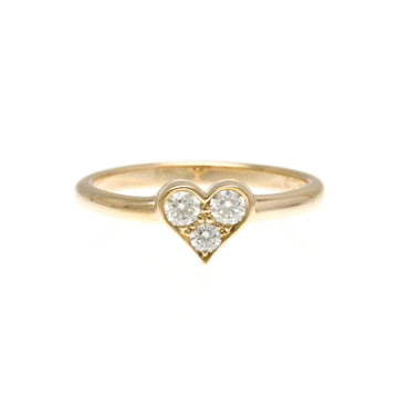 TIFFANY Sentimental Diamond Ring Pink Gold [18K] Fashion Diamond Band Ring Pink Gold