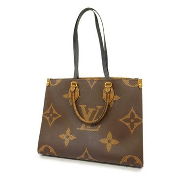 LOUIS VUITTON Handbag Monogram Reverse On the Go MM M45321 Brown Women's