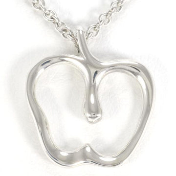 TIFFANY Apple Silver Necklace Total Weight Approx. 3.7g 41cm Jewelry Free Shipping Wrapping
