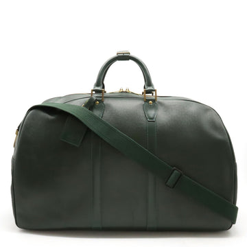 LOUIS VUITTON Taiga Kendall GM Boston Bag Travel Shoulder Leather Epicea M30114