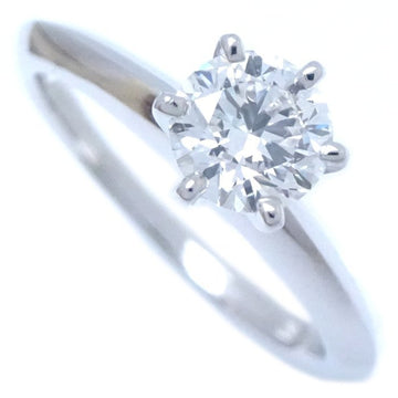 TIFFANY&Co.  Solitaire Ring, Single Diamond 0.50ct G.VS2.3Excellent, Pt950 Platinum 291728