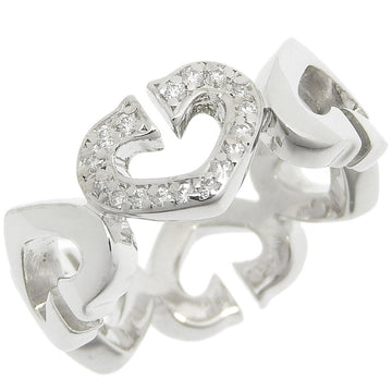 CARTIER Ring K18 White Gold x Diamond Approx. 7.5g Women's I222323031